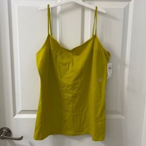 Ann Taylor Yellow tank top
